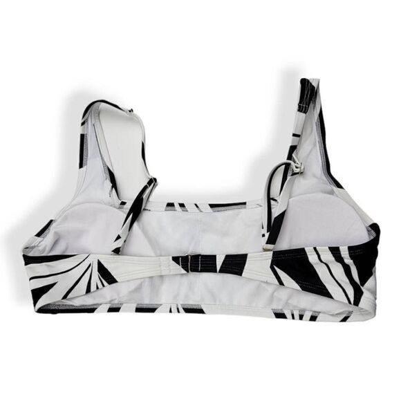 Kona Sol Black and White Bralette Bikini Top XLarge 16-18 - Picture 2 of 3